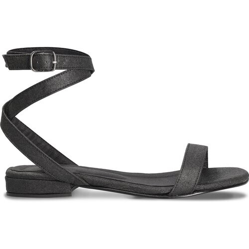 Nae dames vegan Sandalen Basil Zwart Tweedehands