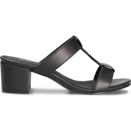 Nae dames vegan Sandalen Met Hak Iris Zwart Tweedehands