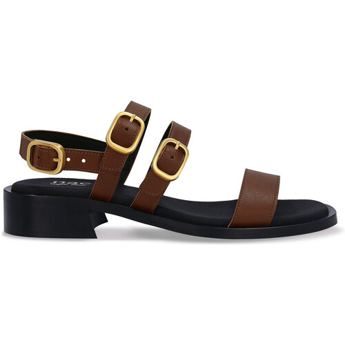 NAE dames vegan Sandalen Vera Bruin Tweedehands
