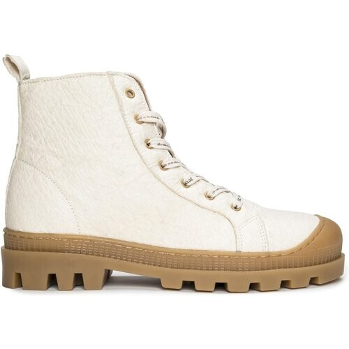 Nae dames vegan Sneaker Boots Noah Piñatex Wit Tweedehands