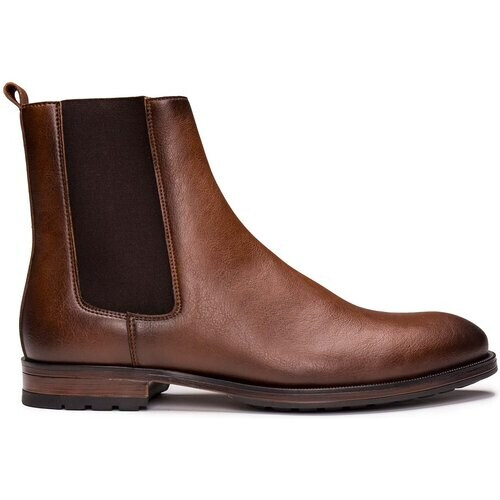 NAE mannen vegan Chelsea Boots Basti Bruin Tweedehands