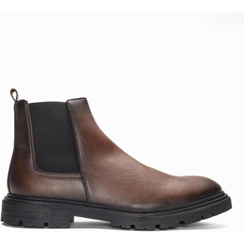 Nae mannen vegan Lukas Chelsea Boots Bruin Tweedehands