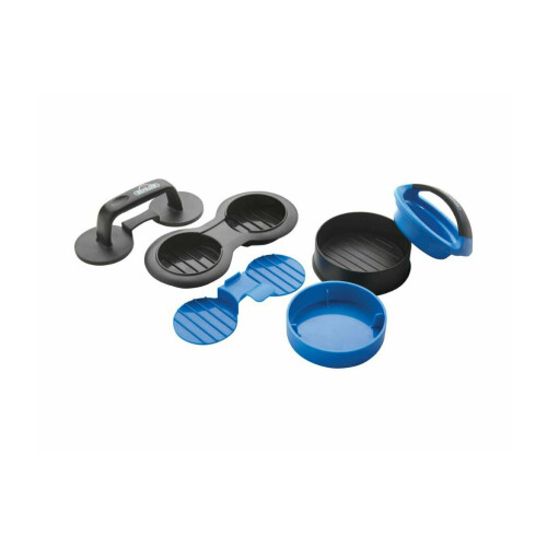 Napoleon Burger Press Kit - 3 in 1 hamburger pers - Vaatwasserbestendig - Zwart Blauw Tweedehands