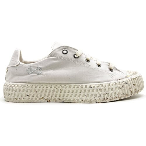 nat-2 mannen vegan Sneakers Mono Eta Low Waterdicht Wit Steen Tweedehands