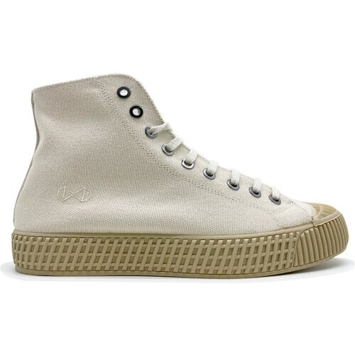 nat-2 mannen vegan Sneakers Mono Sahara Beige Tweedehands