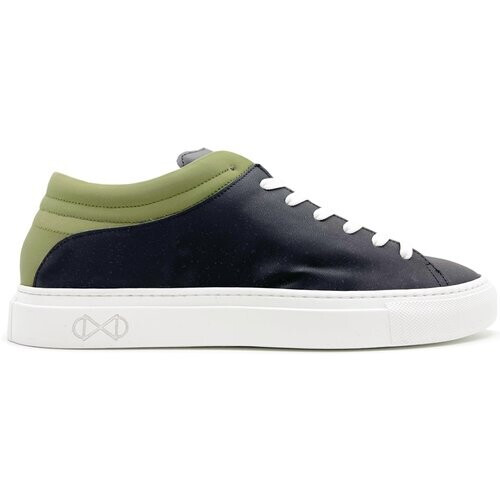 nat-2 mannen vegan Sneakers Sleek Low Fruit Cactus Zwart Tweedehands