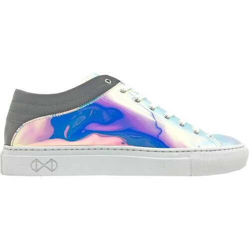 nat-2 mannen vegan Sneakers Vanish Reflector Iriserend Zilver Tweedehands