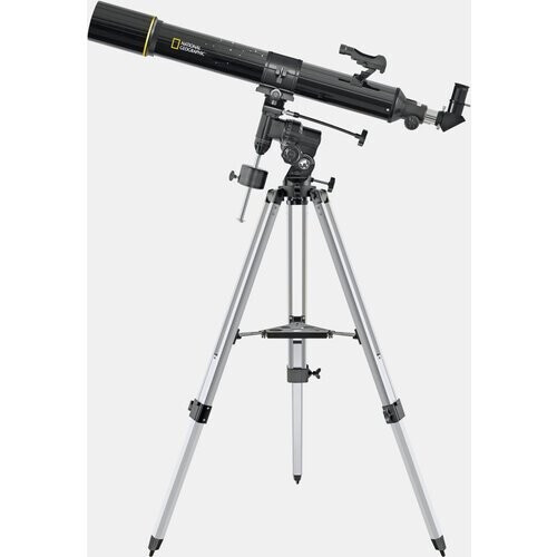National Geographic Refractor Telescope 90/900 Eq3 Zwart Tweedehands