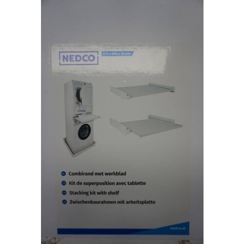 Nedco universele combirand - tussenstuk met uitschuifbaar werkblad - nieuw