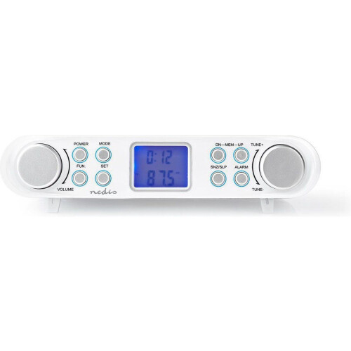 Nedis RDFM4000WT - FM Keukenradio - Countdown-functie en stopwatch - Wit Tweedehands