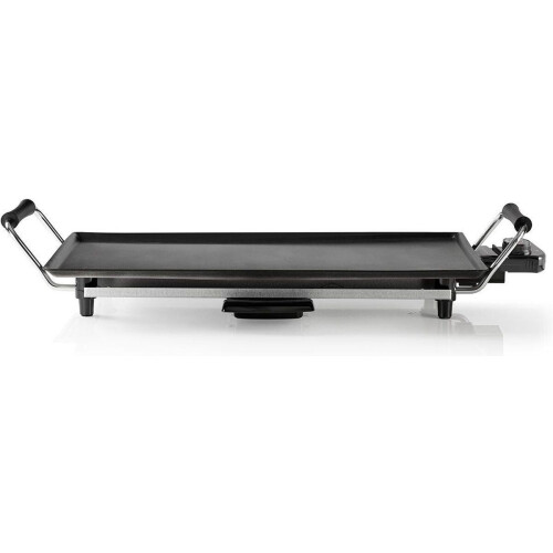 Nedis Teppanyaki Tafelgrill - Bakoppervlak 47.5 x 26.5 cm - 5 Warmte Standen - Zwart Tweedehands