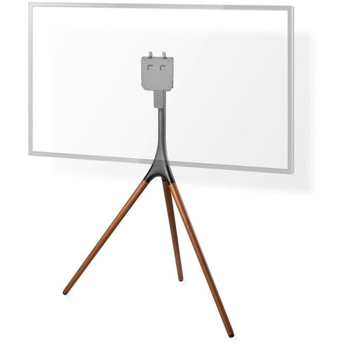 Nedis TVSM705SABK - Vloerstandaard - Geschikt voor 55-65 inch TV's - Bruin Zwart