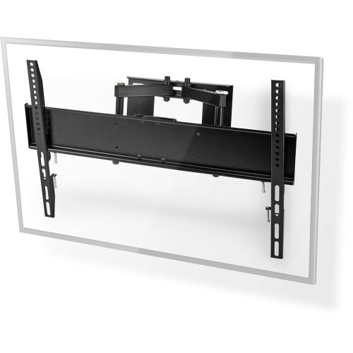 Nedis TVWM3551BK - Full-motion TV-muurbeugel - Draaggewicht 35kg - Geschikt voor 37-80 inch TV Tweedehands