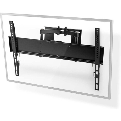 Nedis TVWM3551BK - Muurbeugel - Full-motion - Max. 80" - Draaggewicht 35kg Tweedehands