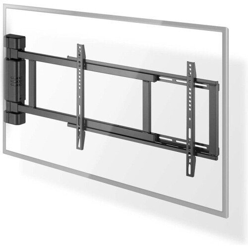 Nedis Gemotoriseerde TV Muurbeugel – 32-75"– 50 kg – Draaibaar – Zwart