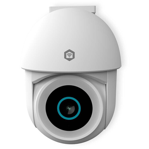 Nedis WIFICO22CWT - Buitencamera - 3MP Full HD - Pan & Tilt - IP65 - Wit