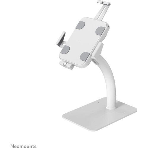 Neomounts DS15-625WH1 - Tafelblad tablethouder - 360° rotatie +20°/-110° kanteling - Wit