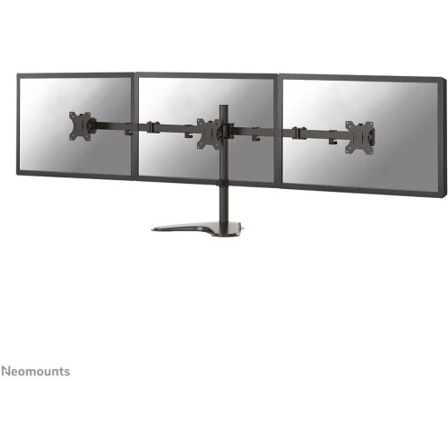 Neomounts FPMA-D550DD3BLACK - Full motion monitorsteun - 3x 27"- Zwart