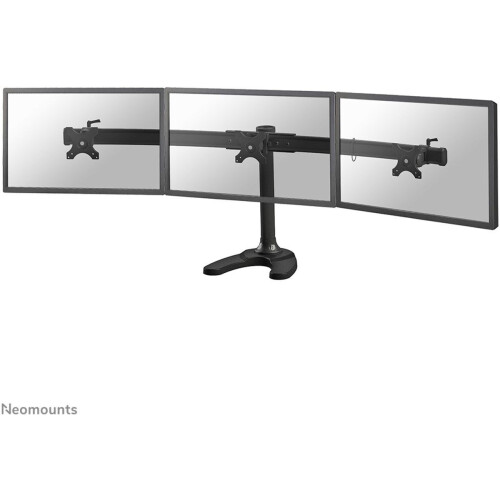 Neomounts FPMA-D700DD3 - Full motion monitorstandaard - 3 schermen t/m 27" - zwart Tweedehands