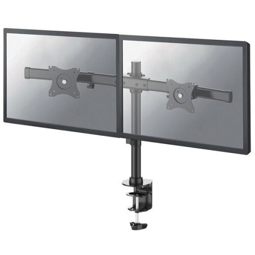 Neomounts FPMA-DCB100DBLACK - Monitorarm - Voor 2 schermen t/m 27"- Zwart