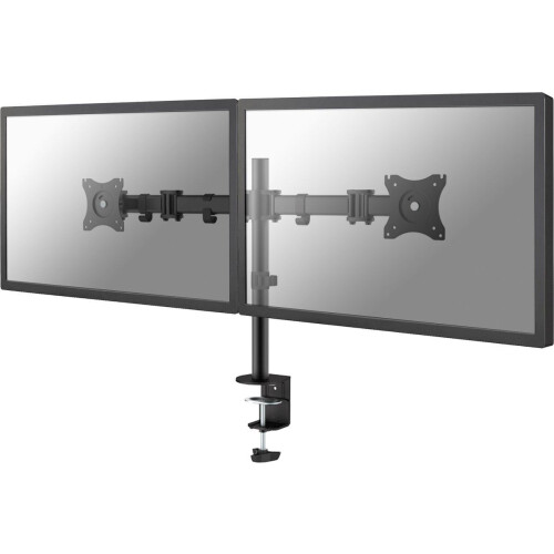 Neomounts NM-D135DBLACK - Monitorarm 2 schermen - 10-27 inch - Verstelbaar - Zwart