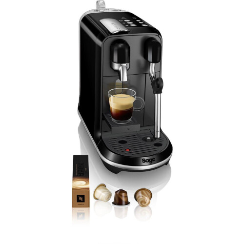 Nespresso Sage Creatista Uno - Koffiezetapparaat - 19bar pompdruk - Zwart Tweedehands