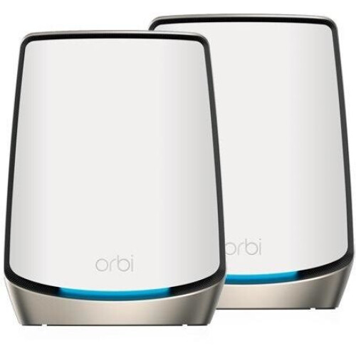 Netgear Orbi AX6000 - Mesh WiFi 6-systeem - 500m² dekking - Wit (2 stuks) Tweedehands