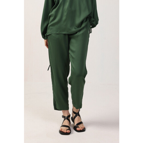 Neu Nomads dames vegan Broek Belmont Mosgroen Tweedehands