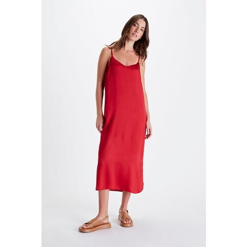 Neu Nomads dames vegan Slipdress Easy Fuchsia Tweedehands
