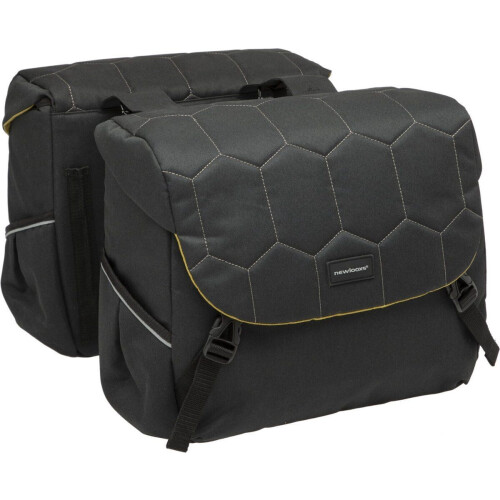 New Looxs Mondi Joy Double Fietstas - 38L - Waterafstotend - Zwart Tweedehands