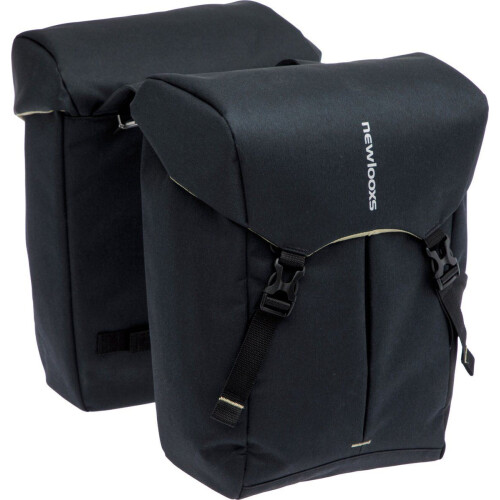 New Looxs ® Sports Double - Dubbele Fietstas - 40 Liter - Waterdicht - Zwart