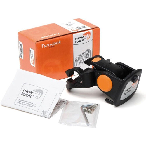 New Looxs TurnLock Bevestigingsysteem Fietsmand - Zwart Tweedehands