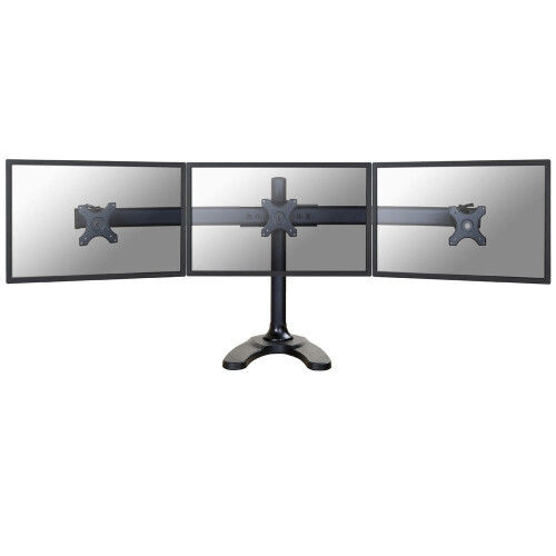 Newstar FPMA-D700DD3 - bureausteun - geschikt voor 2 monitoren t/m 30 inch - zwart Tweedehands