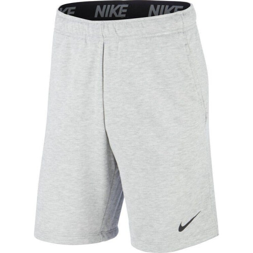 Nike Nk Dry Short Fleece - Sportbroek Heren - Maat XL - Dk Grey Heather/Black Tweedehands