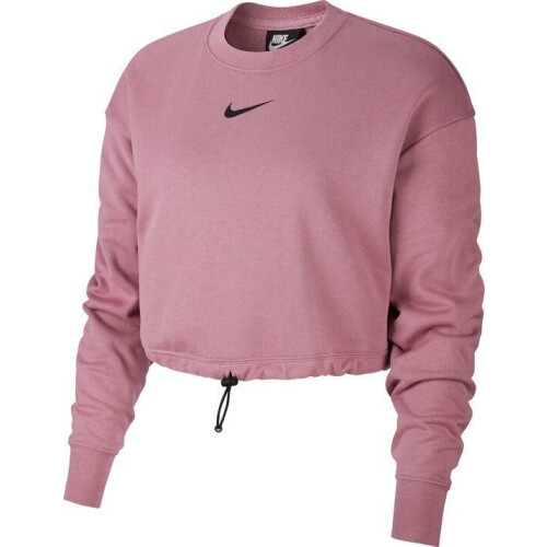 Nike Nsswsh Creft - Sporttrui Dames - Verkleuring bij kraag - Plum Dust/Black - M