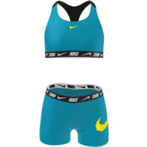 Nike Swim - RACERBACK SPORT BIKINI - Enkel topje - Blauw (M)