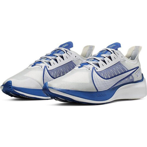Nike Zoom Gravity - Heren Sportschoenen - Maat 45.5 - White/Clear-Racer Blue-Football Grey-Racer Blue