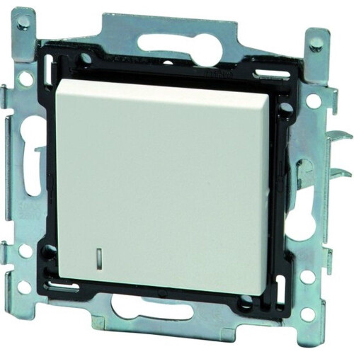 NIKO Original White - Inbouw controleschakelaar - 2500W met indicatielampje (exclusief LED) Tweedehands