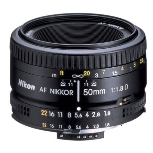 Nikon 50mm F1.8D AF Nikkor - Objectief - Autofocus - Occasion Tweedehands