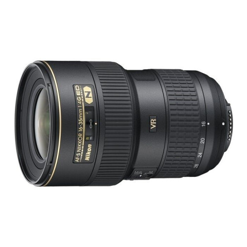 Nikon AF-S 16-35mm f/4G ED VR - Ultragroothoek zoomobjectief - VR II beeldstabilisatie - 77mm filterdiameter Tweedehands