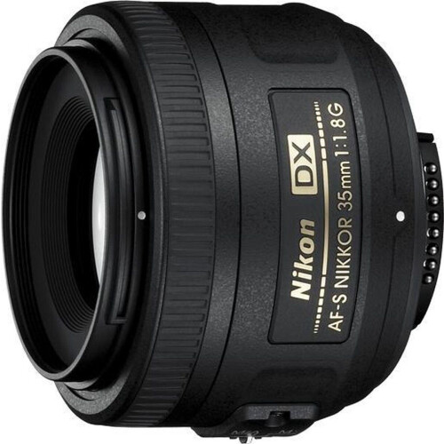Nikon AF-S DX Nikkor 35mm f/1.8G - Prime lens - Groothoek - 52mm Tweedehands