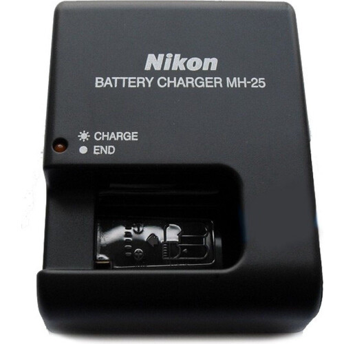 Nikon MH-25a - Lader - Zwart
