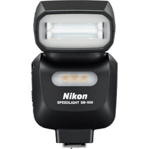 Nikon SB-500 - Compactflitser - I-TTL TTL - Richtgetal 24 - Flitsbereik 0.6-20m