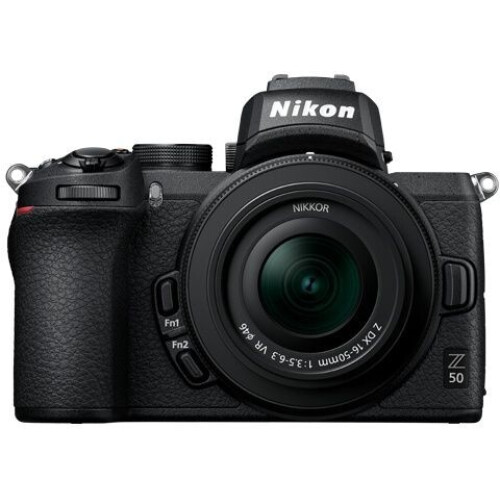 Nikon Z 50 - Systeemcamera - 21,51Mpx CMOS - 16-50mm VR - Zwart