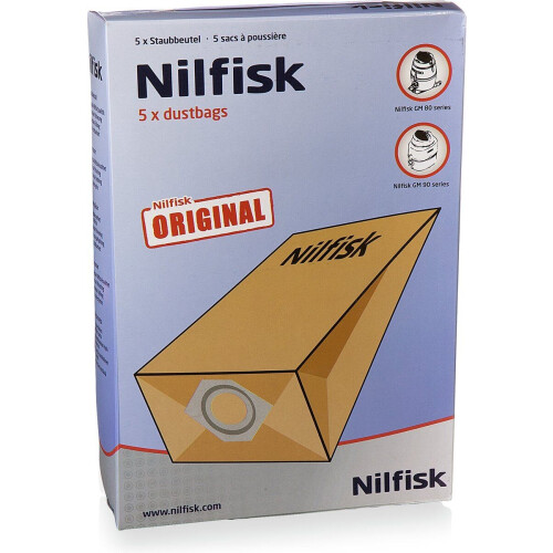 Nilfisk GM80 - Stofzuigerzakken - 5 stuks