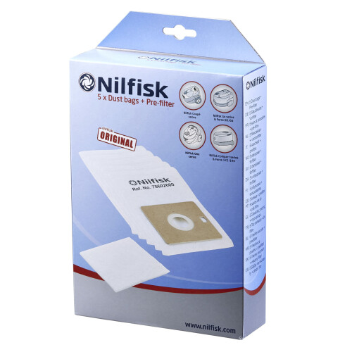Nilfisk - Stofzuigerzakken -  Go-Coupe - 5 stuks