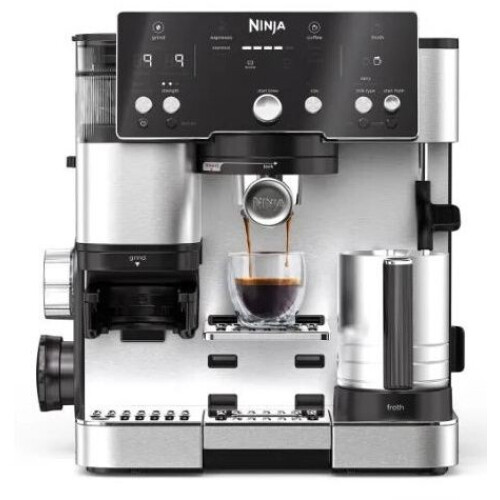 Ninja ES501EU - Luxe Café 2-in-1 Espressomachine - Barista Assist Technologie - Koffiebonen