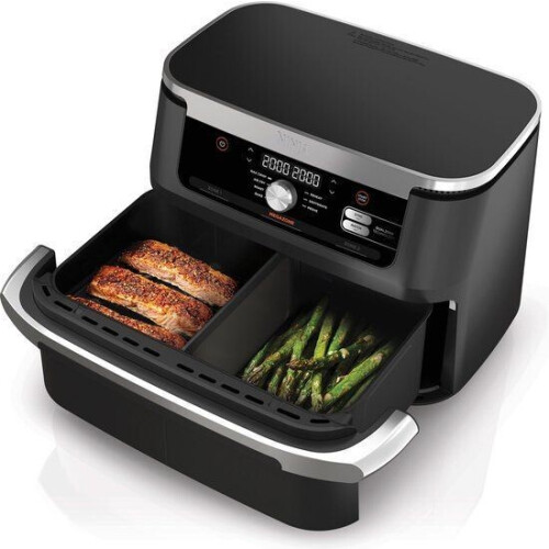 Ninja Foodi AF500EU - Mega Dubbele Airfryer XXL - 10.4 Liter - Dual Zone Technologie