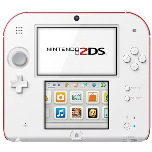Refurbished Nintendo 2DS - HDD 4 GB - Wit/Rood Tweedehands