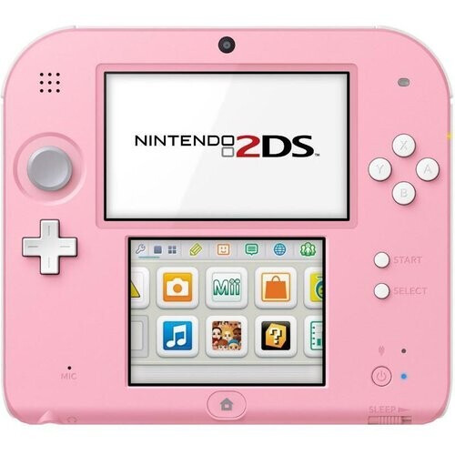 Refurbished Nintendo 2DS - Wit/Roze Tweedehands